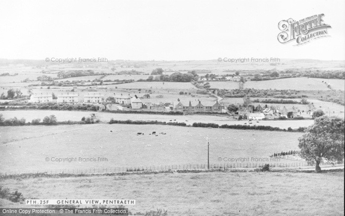 Photo of Pentraeth, General View c.1955