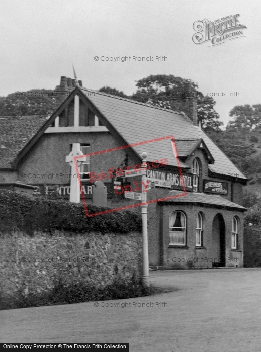 Photo of Pentraeth, The Panton Arms Hotel c.1933