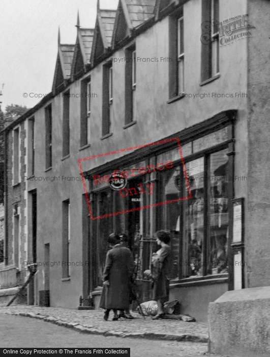 Photo of Pentraeth, The Village Shop c.1933