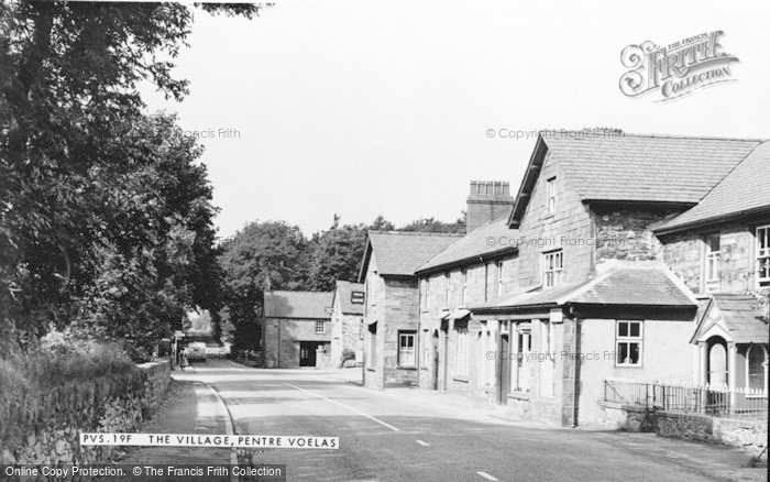 Photo of Pentre Voelas, The Village c.1960