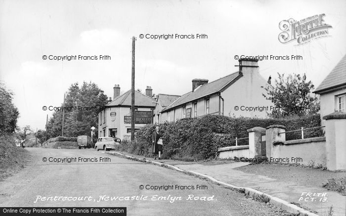 Photo of Pentrecwrt, Newcastle Emlyn Road c.1960