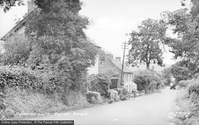Photo of Pentrecwrt, Saron Road c.1960