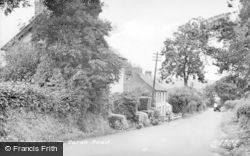 Pentrecwrt, Saron Road c.1960, Pentre-Cwrt