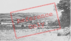 Pentrecwrt, View From Beily Hill c.1960, Pentre-Cwrt