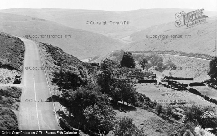 Photo of Pentredwr, The Horseshoe Pass c.1955