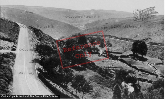 Photo of Pentredwr, The Horseshoe Pass c.1955