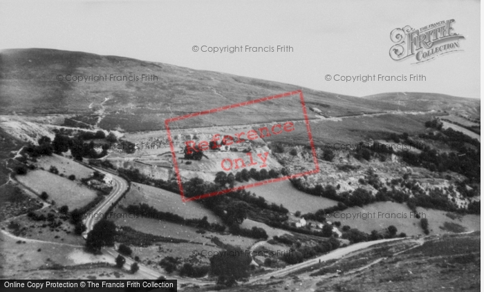 Photo of Pentredwr, The Horseshoe Pass c.1955
