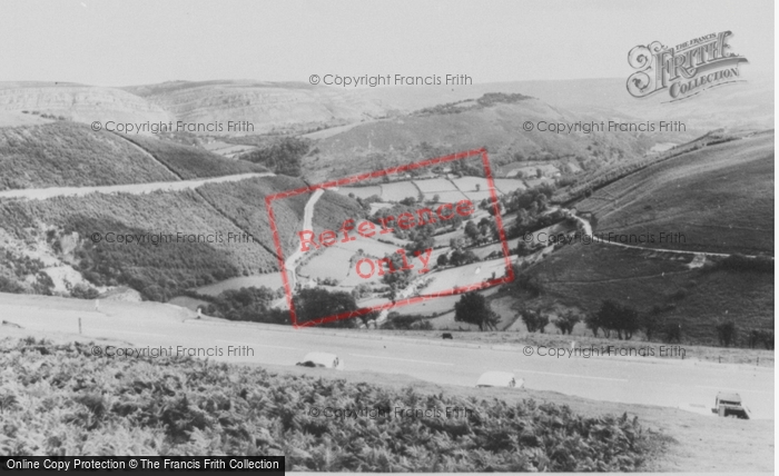 Photo of Pentredwr, The Horseshoe Pass c.1965
