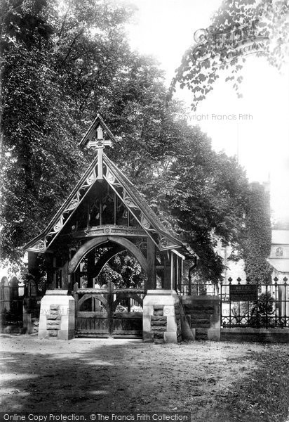 Photo of Penwortham, Church And Lychgate 1903