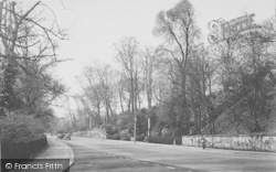 Liverpool Road And The War Memorial c.1950, Penwortham