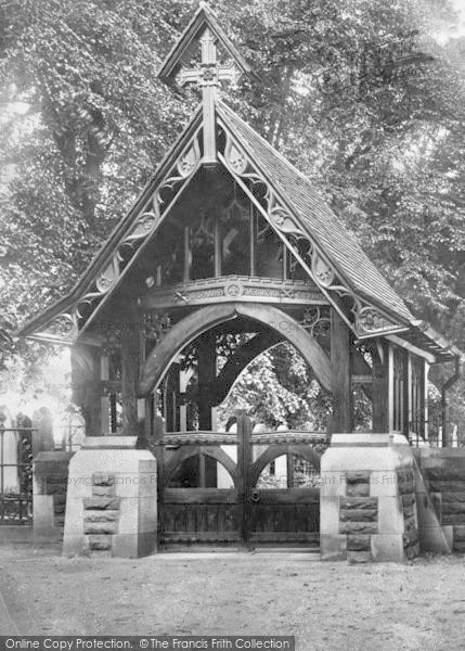 Photo of Penwortham, The Church Lychgate 1903