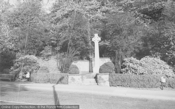 Photo of Penwortham, The Memorial c.1965