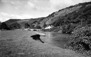 The River Dovey c.1959, Penybont