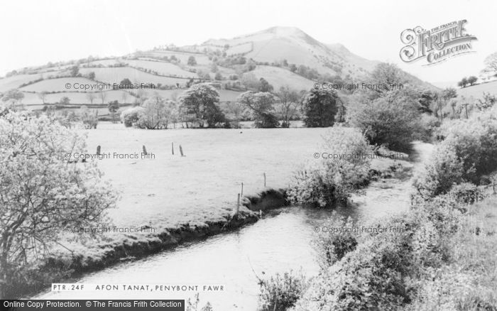 Photo Of Penybontfawr Afon Tanat C1960 Francis Frith