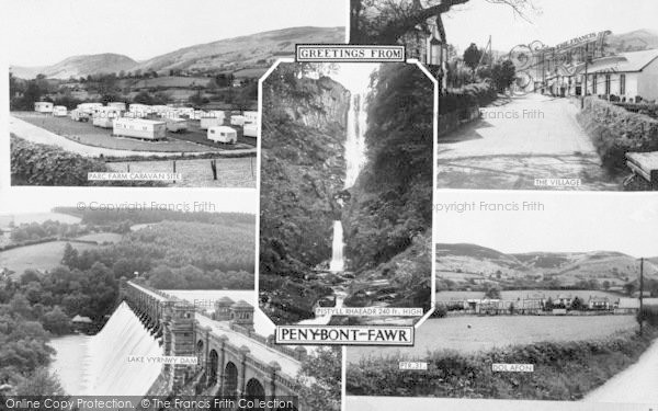 Photo of Penybontfawr, Composite c.1960
