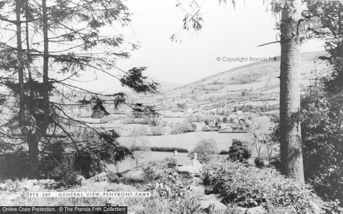 Photo of Penybontfawr, General View c.1960