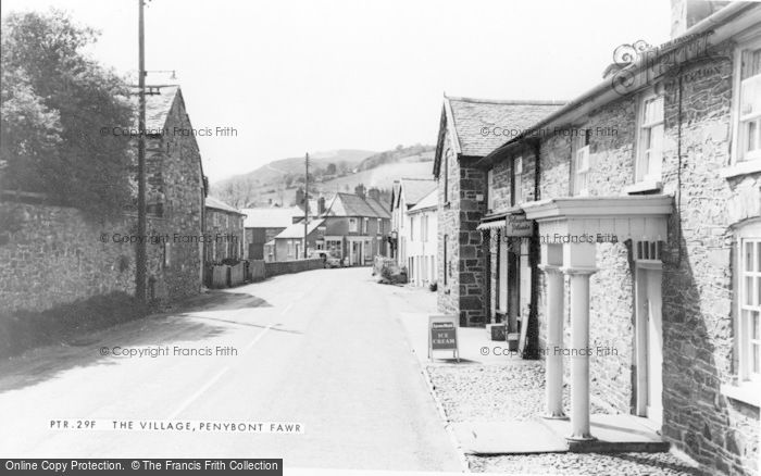 Photo of Penybontfawr, The Village c.1960