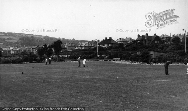 Photo of Penzance, Bowling Green c.1960