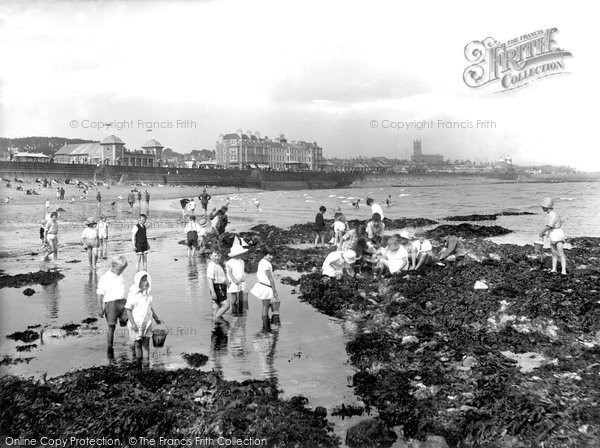 Photo of Penzance, Children On The Beach 1927