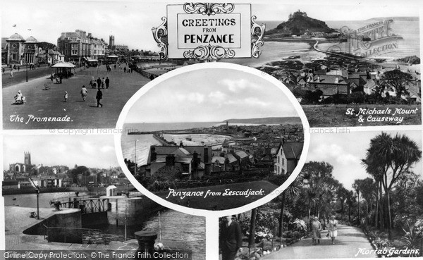 Photo of Penzance, Composite c.1955