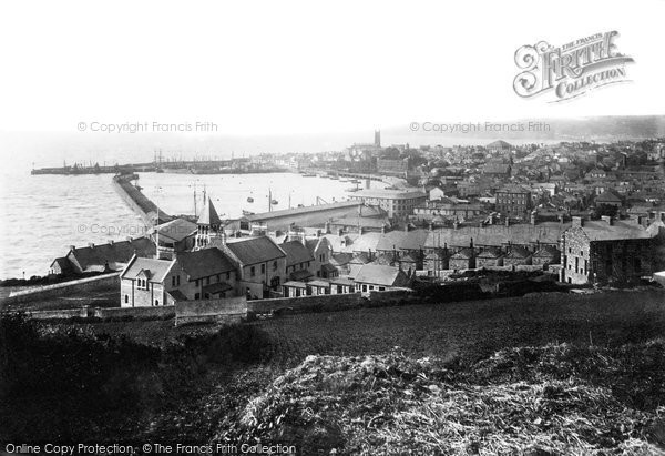 Photo of Penzance, From Lescudjack 1893