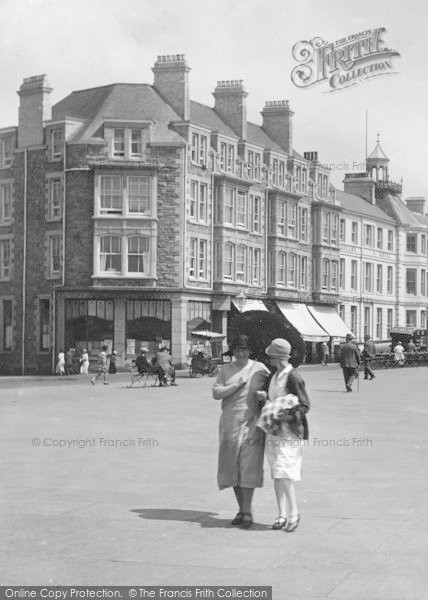 Photo of Penzance, Ladies Promenading 1925
