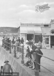 Leaning On The Promenade Railings 1927, Penzance