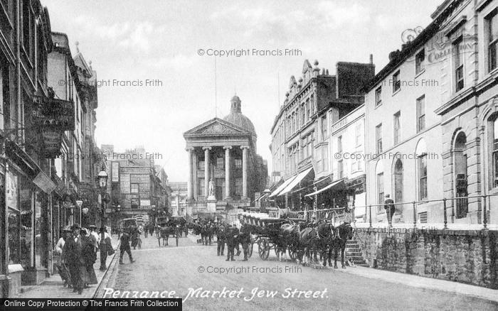 Photo of Penzance, Market Jew Street 1897
