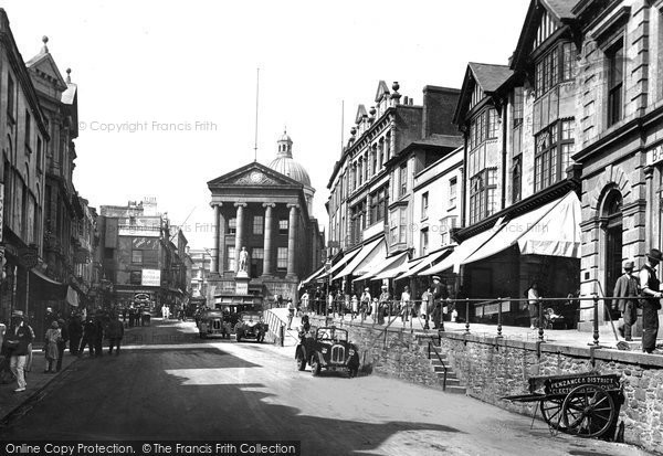 Photo of Penzance, Market Jew Street 1925
