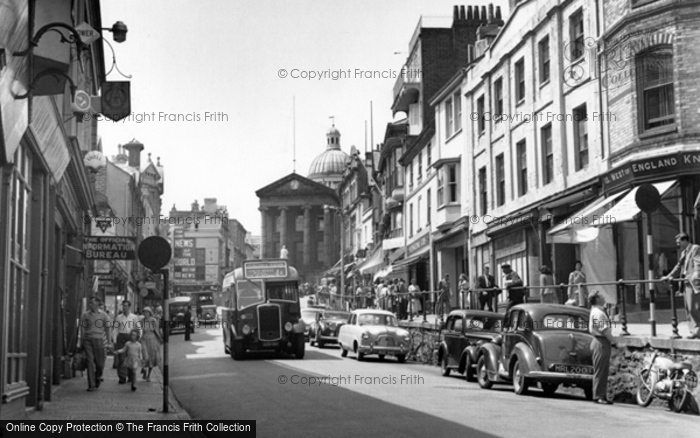 Photo of Penzance, Market Jew Street 1953