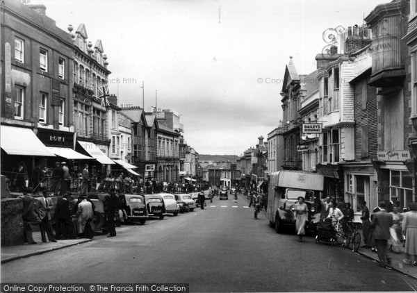 Photo of Penzance, Market Jew Street c.1955 - Francis Frith