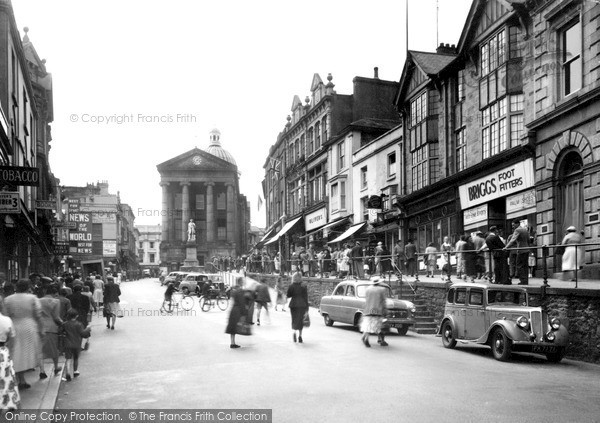 Photo of Penzance, Market Jew Street c1955