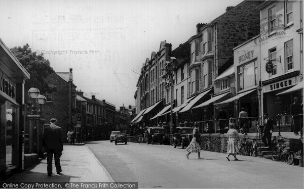 Photo of Penzance, Market Jew Street c.1955