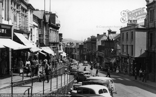 Photo of Penzance, Market Jew Street c.1955