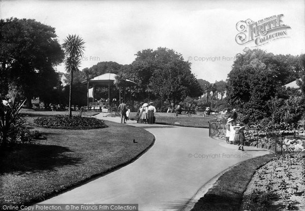 Photo of Penzance, Morrab Gardens 1906
