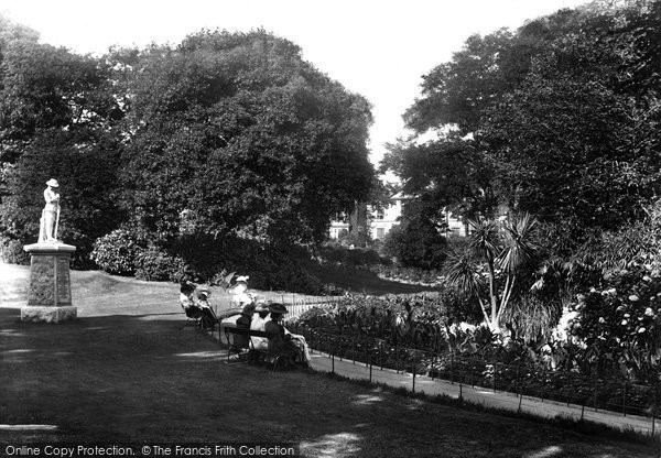 Photo of Penzance, Morrab Gardens 1906