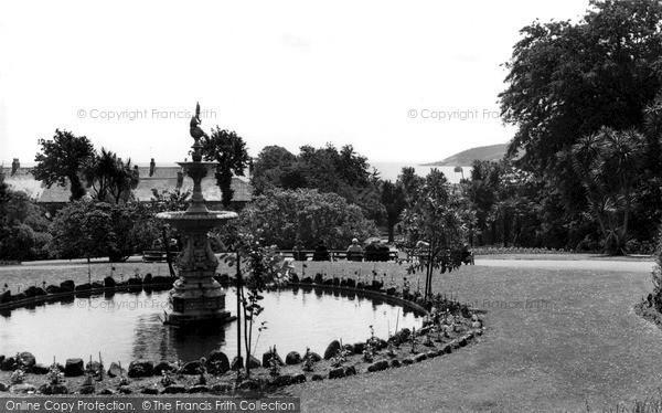 Photo of Penzance, Morrab Gardens c.1960