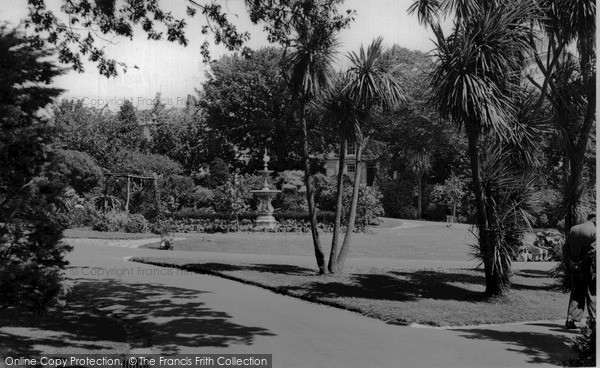 Photo of Penzance, Morrab Gardens c.1960