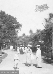 People In Morrab Gardens 1906, Penzance
