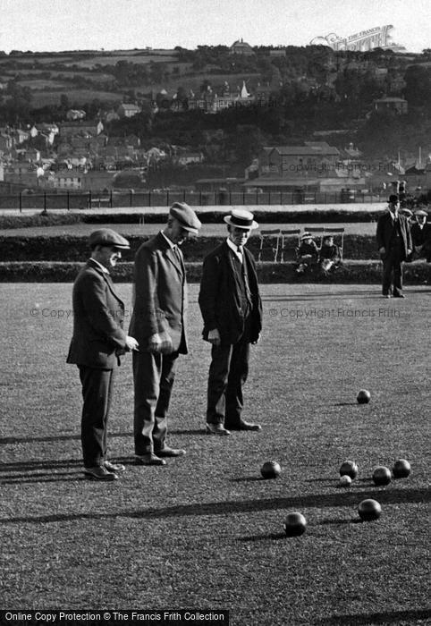 Photo of Penzance, Playing Bowls 1920