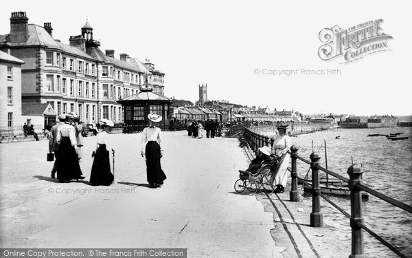 Photo of Penzance, Promenade 1906