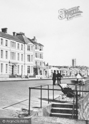 Promenade, Perambulator c.1875, Penzance