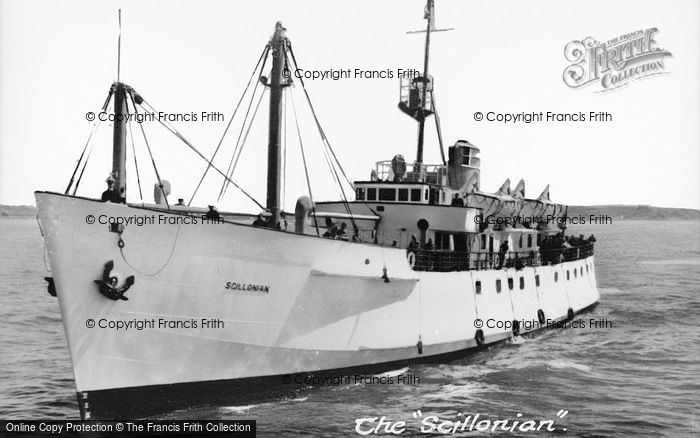 Photo of Penzance, Rms 'scillonian' c.1960