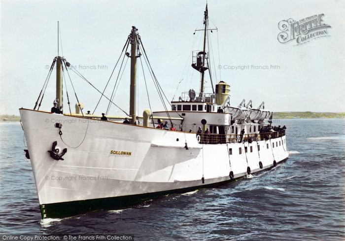 Photo of Penzance, Rms 'scillonian' c.1960