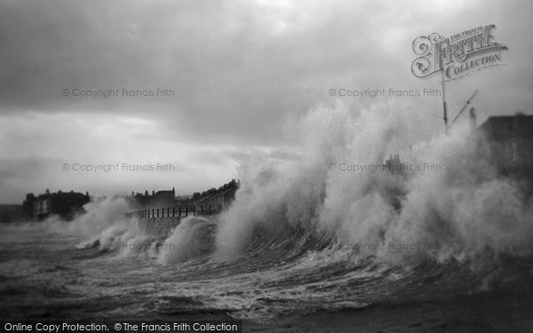 Photo of Penzance, Rough Sea 1908