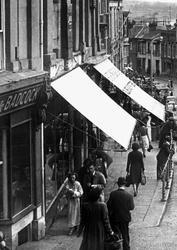 Shopping On Market Jew Street c.1955, Penzance