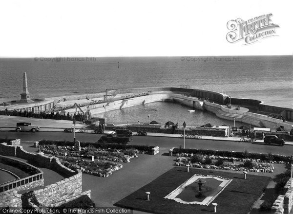 Photo of Penzance, St Anthony Gardens And Bathing Pool 1935