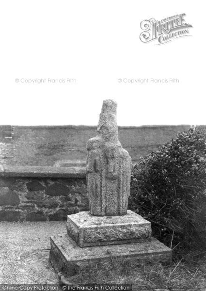 Photo of Penzance, St Mary's Churchyard, A Cross Fragment 1908