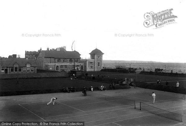 Photo of Penzance, Tennis Courts And Bowling Green 1913