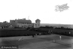 Tennis Courts And Bowling Green 1913, Penzance